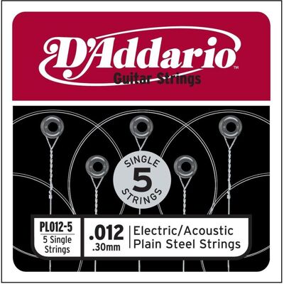D'Addario PL 012 (E-Gitarre, 0.01"), Saiten D'Addario PL 012 (E-Gitarre, 0.01"), Saiten