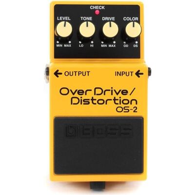 Boss (Electronics) Gitarreneffekt Overdrive, Dist (Gitarre), Effektpedal, Schwarz, Gelb Boss (Electronics) Gitarreneffekt Overdrive, Dist (Gitarre), Effektpedal, Schwarz, Gelb