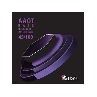 No Name BlackSmith EAAEB-45100-4 - struny do gitary basowej 45-100 4-strunowej skala 34” (4x, E-Gitarre), Saiten No Name BlackSmith EAAEB-45100-4 - struny do gitary basowej 45-100 4-strunowej skala 34” (4x, E-Gitarre), Saiten