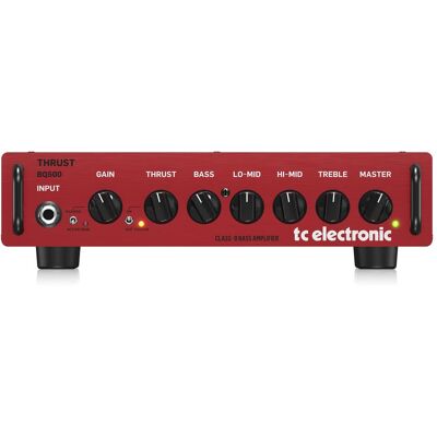 TC Electronic BQ500 Wzmacniacz basowy 500W typu Mikrokopf (Bass), Effektpedal, Schwarz TC Electronic BQ500 Wzmacniacz basowy 500W typu Mikrokopf (Bass), Effektpedal, Schwarz