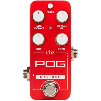 Electro-Harmonix Pico POG (Bass, Gitarre), Effektpedal, Schwarz Electro-Harmonix Pico POG (Bass, Gitarre), Effektpedal, Schwarz