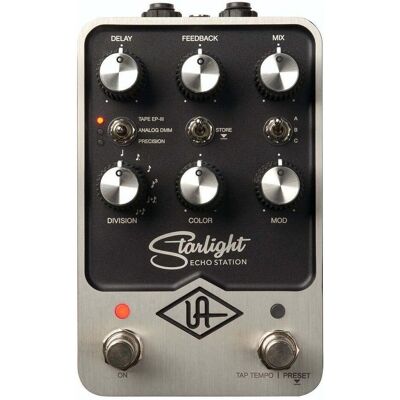 Universal Audio UAFX Starlight Echo Station - Gitarreneffekt (Gitarre), Effektpedal, Schwarz, Silber Universal Audio UAFX Starlight Echo Station - Gitarreneffekt (Gitarre), Effektpedal, Schwarz, Silber