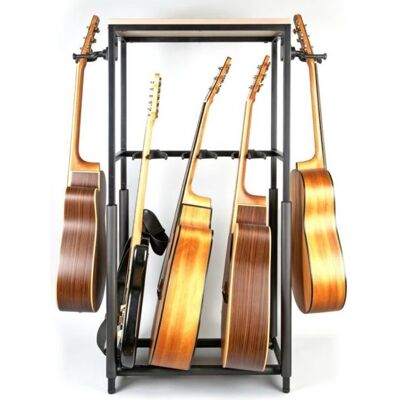 No Name DNA GBOX statyw gitarowy stojak na 5 gitar stacjon (Gitarre), Instrumentenständer + Halter, Schwarz No Name DNA GBOX statyw gitarowy stojak na 5 gitar stacjon (Gitarre), Instrumentenständer + Halter, Schwarz