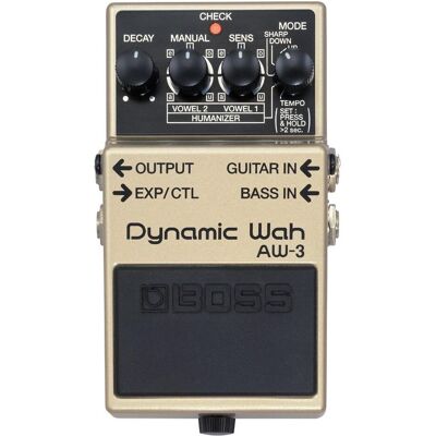 Boss (Electronics) AW-3 Auto Wah (Bass, E-Gitarre, Gitarre), Effektpedal, Beige Boss (Electronics) AW-3 Auto Wah (Bass, E-Gitarre, Gitarre), Effektpedal, Beige
