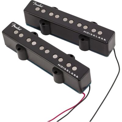 Fender Ultra Noiseless Vintage Jazz Bass V Pickups (set van 2) (Instrumenten Tonabnehmer), Zubehör Instrumente, Schwarz Fender Ultra Noiseless Vintage Jazz Bass V Pickups (set van 2) (Instrumenten Tonabnehmer), Zubehör Instrumente, Schwarz
