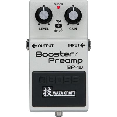 Boss (Electronics) BP-1W Booster Preamp Waza Craft Edition (E-Gitarre), Effektpedal, Grau Boss (Electronics) BP-1W Booster Preamp Waza Craft Edition (E-Gitarre), Effektpedal, Grau