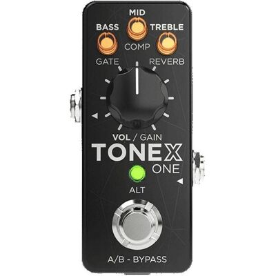 IK Multimedia Tonex One (E-Gitarre), Effektpedal, Schwarz IK Multimedia Tonex One (E-Gitarre), Effektpedal, Schwarz