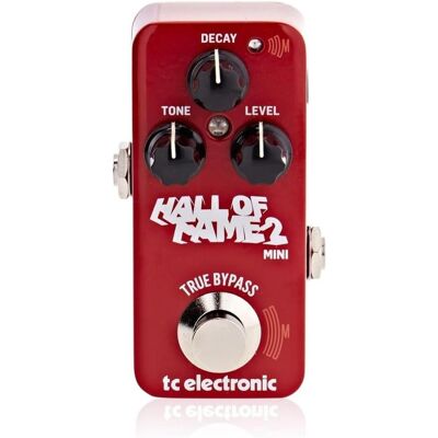 TC Electronic HOF 2 Mini Reverb Efekt typu reverb z technologią TonePrint (Gitarre), Effektpedal, Rot TC Electronic HOF 2 Mini Reverb Efekt typu reverb z technologią TonePrint (Gitarre), Effektpedal, Rot
