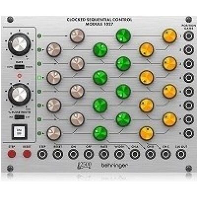 Behringer Clocked Sequential Control Module 1027, Synthesizer, Silber Behringer Clocked Sequential Control Module 1027, Synthesizer, Silber