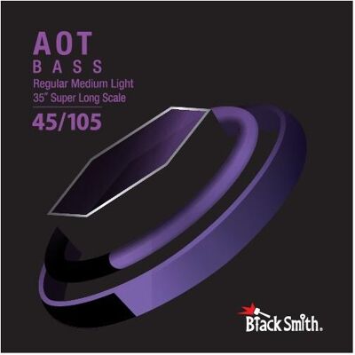 No Name BlackSmith ANW-45105-4-35 - struny do gitary basowej 45-105 4-strunowej 35” (4x, E-Gitarre), Saiten No Name BlackSmith ANW-45105-4-35 - struny do gitary basowej 45-105 4-strunowej 35” (4x, E-Gitarre), Saiten