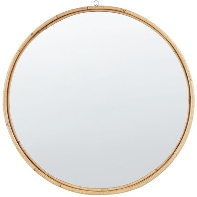 Beliani, Spiegel, Bilianis Lumarkas Ratano apvalus sieninis veidrodis ⌀ 60 cm natūralios BARUNGOS! (60 cm) Beliani, Spiegel, Bilianis Lumarkas Ratano apvalus sieninis veidrodis ⌀ 60 cm natūralios BARUNGOS! (60 cm)