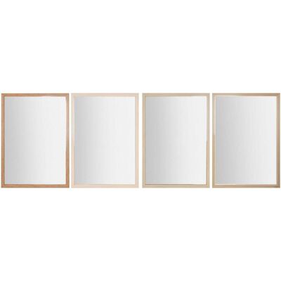 Esprit, Spiegel, Wall mirror Home White Brown Beige Grey 66 x 2 x 92 cm (4 Units) (66 x 92 cm) Esprit, Spiegel, Wall mirror Home White Brown Beige Grey 66 x 2 x 92 cm (4 Units) (66 x 92 cm)