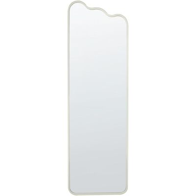 Beliani Wandspiegel ABZAC Off-White - Wandspiegel Beliani Wandspiegel ABZAC Off-White - Wandspiegel