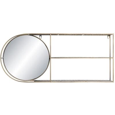 DKD Home Decor, Spiegel, Wall mirror Golden Modern 80 x 13 x 35 cm (80 x 35 cm) DKD Home Decor, Spiegel, Wall mirror Golden Modern 80 x 13 x 35 cm (80 x 35 cm)