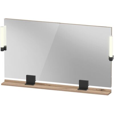 Duravit Spiegel, Sivida Spiegel, Diamantschwarz Matt, 1250x36x650mm, Aufsatzleuchte, Sensorschalter, Netzansc (125 x 65 cm) Duravit Spiegel, Sivida Spiegel, Diamantschwarz Matt, 1250x36x650mm, Aufsatzleuchte, Sensorschalter, Netzansc (125 x 65 cm)
