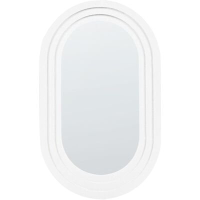 Beliani Wandspiegel Modern Oval 43x69cm Dekor Beliani Wandspiegel Modern Oval 43x69cm Dekor