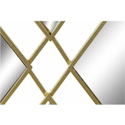 DKD Home Decor, Spiegel, Wall mirror Golden Rhombus 63 x 2 x 90 cm (63 x 90 cm) DKD Home Decor, Spiegel, Wall mirror Golden Rhombus 63 x 2 x 90 cm (63 x 90 cm)