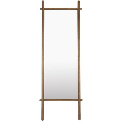 Solene - Miroir bois 58x160cm - Bois foncé - Mirror Solene - Miroir bois 58x160cm - Bois foncé - Mirror
