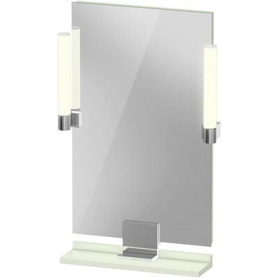 Duravit Spiegel, Sivida Spiegel, chrom, 450x36x650mm, Aufsatzleuchte, Sensorschalter, Netzanschluss (45 x 65 cm) Duravit Spiegel, Sivida Spiegel, chrom, 450x36x650mm, Aufsatzleuchte, Sensorschalter, Netzanschluss (45 x 65 cm)