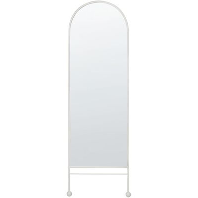 Beliani JARNAGES Weiß Wandspiegel 145cm - Wandspiegel Beliani JARNAGES Weiß Wandspiegel 145cm - Wandspiegel