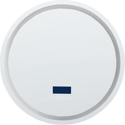 Beliani Badezimmer Spiegel mit LED - Anti-Beschlag, Bluetooth, 60x60cm Beliani Badezimmer Spiegel mit LED - Anti-Beschlag, Bluetooth, 60x60cm