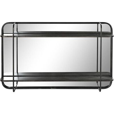 DKD Home Decor, Spiegel, Wall mirror Black 80 x 12 x 50 cm (80 x 50 cm) DKD Home Decor, Spiegel, Wall mirror Black 80 x 12 x 50 cm (80 x 50 cm)