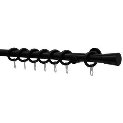Gardinia, Vorhang Zubehör, Gardinenstangen-Set Korfu 1-Lauf Ø 28 mm Gardinia, Vorhang Zubehör, Gardinenstangen-Set Korfu 1-Lauf Ø 28 mm