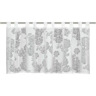 Sehlbach, Vorhang, Bistrogardine Ausbrenner Blumen (45 x 140 cm) Sehlbach, Vorhang, Bistrogardine Ausbrenner Blumen (45 x 140 cm)