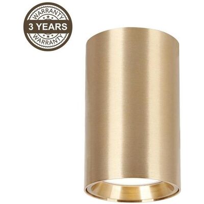 Domoletti, Rollo, CEILING LIGHT PORI 10CM GU10 ML0383 GOLD (6.30 x 10 cm) Domoletti, Rollo, CEILING LIGHT PORI 10CM GU10 ML0383 GOLD (6.30 x 10 cm)