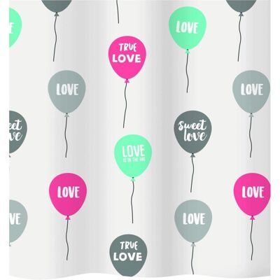 Diaqua, Duschvorhang, Love (120 x 200 cm) Diaqua, Duschvorhang, Love (120 x 200 cm)