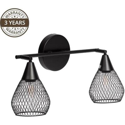 Domoletti, Rollo, SPOT LAMP BISTRO MB51166-2 2X40W E14 (14 x 26 cm) Domoletti, Rollo, SPOT LAMP BISTRO MB51166-2 2X40W E14 (14 x 26 cm)
