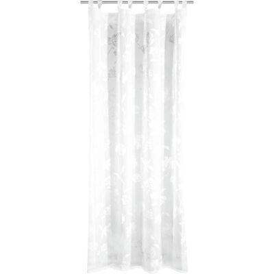 Sehlbach, Vorhang, Fertiggardine mit Schlaufen Voile Blumen (245 x 135 cm) Sehlbach, Vorhang, Fertiggardine mit Schlaufen Voile Blumen (245 x 135 cm)