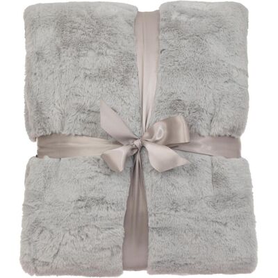 Domoletti, Rollo, FUR BLANKET 150X200 300/180 GSM L. GREY (150 x 200 cm) Domoletti, Rollo, FUR BLANKET 150X200 300/180 GSM L. GREY (150 x 200 cm)