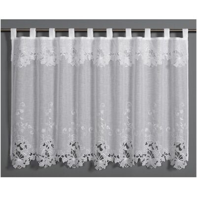 Sehlbach, Vorhang, Bistrogardine Dolly-Voile Spitze (75 x 135 cm) Sehlbach, Vorhang, Bistrogardine Dolly-Voile Spitze (75 x 135 cm)