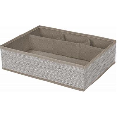Domoletti, Rollo, Aufbewahrungsbox, beige, 33 x 23,5 x 9 cm (23.50 x 9 cm) Domoletti, Rollo, Aufbewahrungsbox, beige, 33 x 23,5 x 9 cm (23.50 x 9 cm)