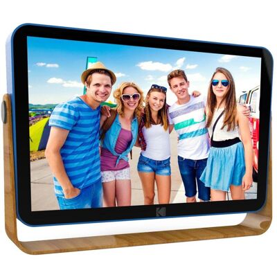Kodak RWF-108V WiFi blau (10", 1280 x 800 Pixel), Digitaler Bilderrahmen, Blau Kodak RWF-108V WiFi blau (10", 1280 x 800 Pixel), Digitaler Bilderrahmen, Blau