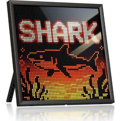 Divoom Pixoo 64-II black (64 x 64 Pixel), Digitaler Bilderrahmen, Schwarz Divoom Pixoo 64-II black (64 x 64 Pixel), Digitaler Bilderrahmen, Schwarz