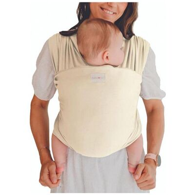 babylonia, Babytrage, Babytrageband für Kinder bis 15 kg (0-3 Jahre), elastisch, aus 100 % Bio-Baumwolle (Trikot). babylonia, Babytrage, Babytrageband für Kinder bis 15 kg (0-3 Jahre), elastisch, aus 100 % Bio-Baumwolle (Trikot).