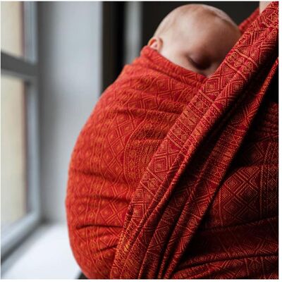 Didymos, Tragetuch, Babytragetuch Prima Rubin-mandarine (3.20 m) Didymos, Tragetuch, Babytragetuch Prima Rubin-mandarine (3.20 m)