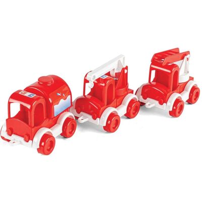 Wader Rinkinys AUTOS KINDERWAGEN FEUERWEHRWAGEN 60023 Wader Rinkinys AUTOS KINDERWAGEN FEUERWEHRWAGEN 60023