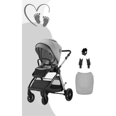KinderKraft, Kinderwagen, Stroller VESTO 2 GREY (6 Monate - 4 Jahre) KinderKraft, Kinderwagen, Stroller VESTO 2 GREY (6 Monate - 4 Jahre)