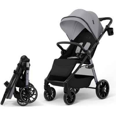 KinderKraft, Kinderwagen, pushchair GRANDE 2 MOONLIGHT GREY KinderKraft, Kinderwagen, pushchair GRANDE 2 MOONLIGHT GREY