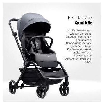 yoop - Hamilton T1 - Grau - Kinderwagen yoop - Hamilton T1 - Grau - Kinderwagen