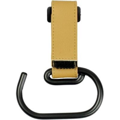 Dooky, Kinderwagen Zubehör, Kinderwagenhaken / Gross / 2er-Set / Braun Dooky, Kinderwagen Zubehör, Kinderwagenhaken / Gross / 2er-Set / Braun