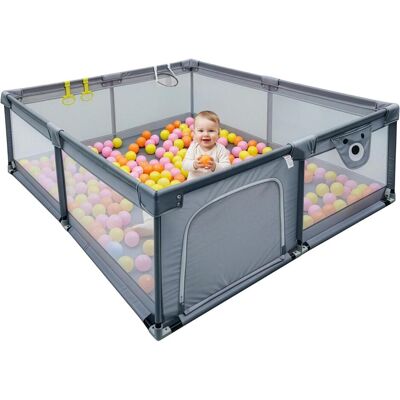Relaxdays, Laufgitter, Laufstall (200 x 200 x 65 cm) Relaxdays, Laufgitter, Laufstall (200 x 200 x 65 cm)