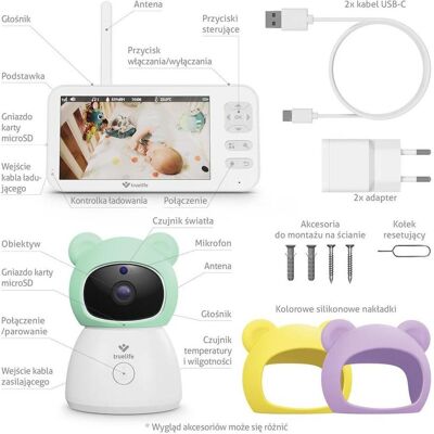 Truelife, Babyphone, NannyCam R6 Dual Smart (Babyphone mit Kamera) Truelife, Babyphone, NannyCam R6 Dual Smart (Babyphone mit Kamera)