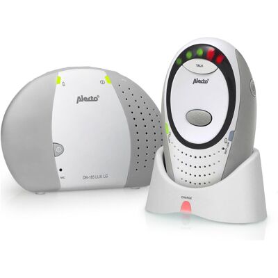 Alecto Babyphone DBX-85GS - DECT mit ECO, Weiss/Grau - Audio, 300m Alecto Babyphone DBX-85GS - DECT mit ECO, Weiss/Grau - Audio, 300m