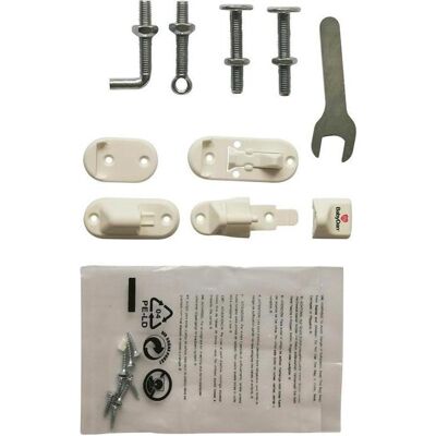 Baby Dan, Schutzgitter, Fittings til No Trip metal/Saga sikkerhedsgitter Baby Dan, Schutzgitter, Fittings til No Trip metal/Saga sikkerhedsgitter