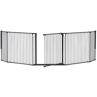 Baby Dan, Schutzgitter, CombiFit XL sikkerhedsgitter, 90-278 cm, sort (90 - 278 cm) Baby Dan, Schutzgitter, CombiFit XL sikkerhedsgitter, 90-278 cm, sort (90 - 278 cm)