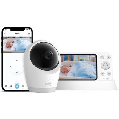 Eufy E21 Baby Monitor - 4K UHD, 5" Display, 720p, 8X Zoom Eufy E21 Baby Monitor - 4K UHD, 5" Display, 720p, 8X Zoom